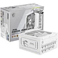 Fuente de Poder MSI MAG A1000GL PCIE5 White 1000W 80 Plus Gold Full Modular ATX 3.1 PCIe 5.1 - Miniatura 1