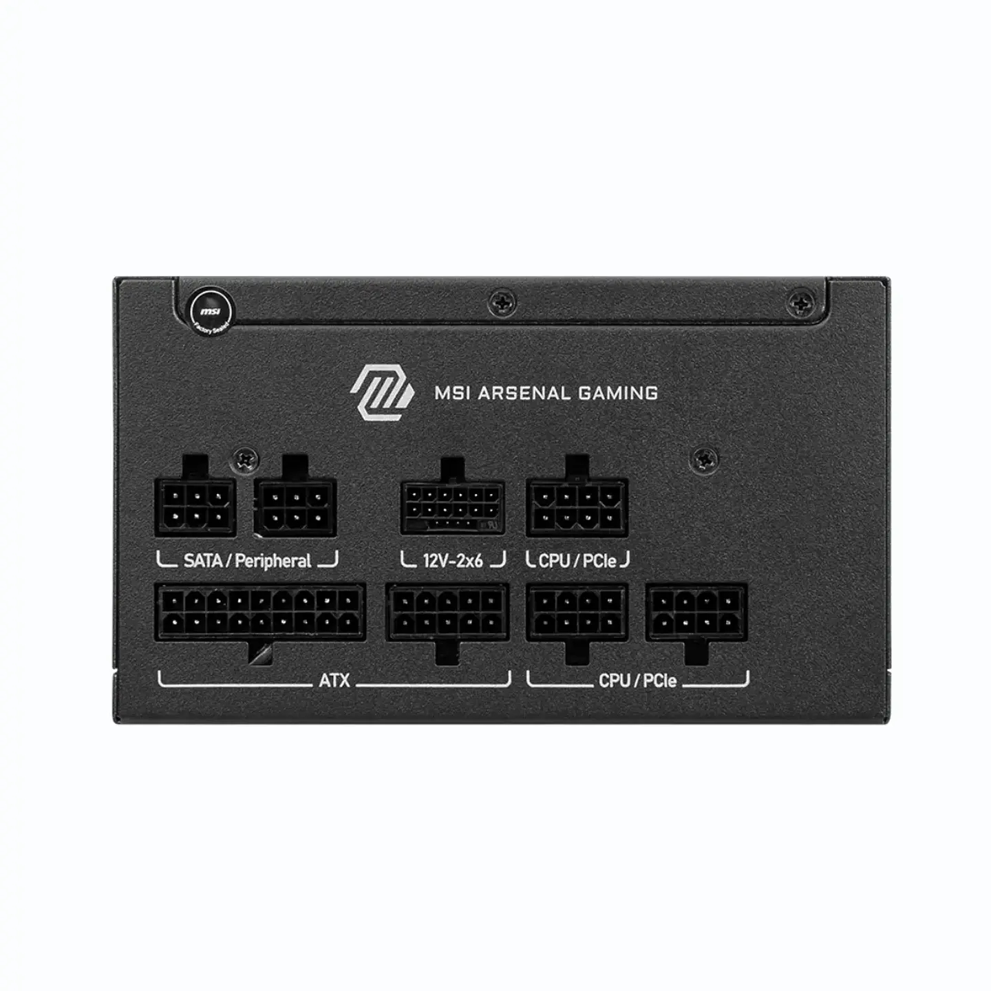 Fuente de Poder MSI MAG A750GLS PCIE5 750W 80 Plus Gold ATX 3.1 PCIe 5.1 Full Modular 2