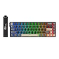 Teclado Gamer Royal Kludge RK68 HE Phantom sw mint magnético Español - Miniatura 1