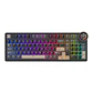 Teclado mecánico inalámbrico con pantalla royal kludge RK  N99 Phantom sw Cream Español  - Miniatura 1