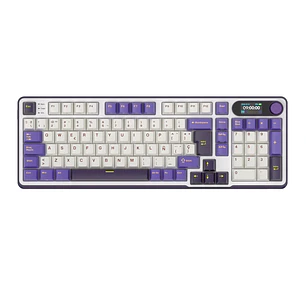 Teclado Mecánico Inalámbrico S98 96% QWERTY Español  | Tri-Mode, Hot-Swap, Pantalla LCD, RGB y Batería 3750 mAh Sw Chartreuse