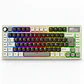 Teclado Mecánico Royal Kludge RK-L75 Mokka Grey Español sw Cream - Miniatura 1