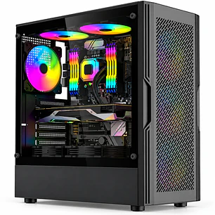 PC GAMER ESGAMING  R7 5700G/16GB  / 500GB NVME/ FAN A100 ARGB /WIFI/ FREEDOS