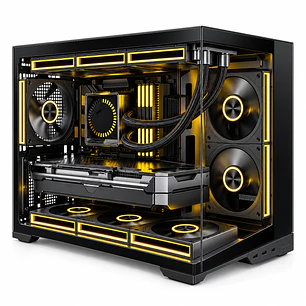 PC GAMER ESGAMING  R7 5700G/16GB / 500GB NVME/ WC 240 /RTX 3060 12GB/WIFI/ FREEDOS