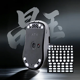 Skates para Mouse ATK Crystal Jade – Deslizamiento de Alta Precisión