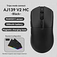 Mouse Gamer Inalámbrico AJAZZ AJ139 V2 MC Negro PAW3311 12K - Miniatura 3