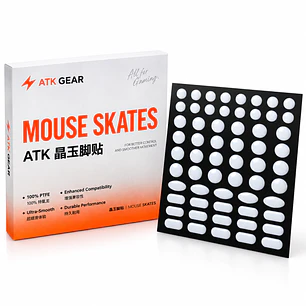 Skates para Mouse ATK Crystal Jade – Deslizamiento de Alta Precisión Esports