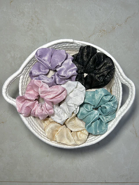Shimmer Scrunchie