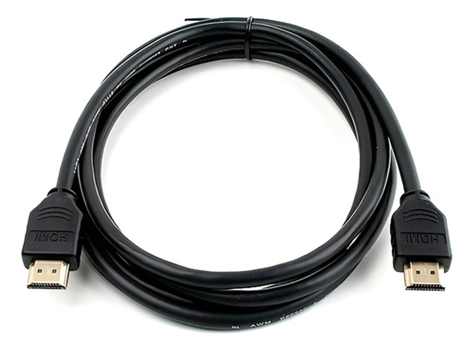 Cable Hdmi 1.8m 1080p Premiun Recubrimiento Oro Para Tv Y Monitor 1