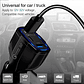 Cargador Rápido Auto Doble Usb Y Tipo C Qc3.0 Negro - Miniatura 4