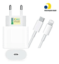 Cable De Carga Usb-c 1 Metro Para iPhone 11/12/13/14 Blanco - Miniatura 2