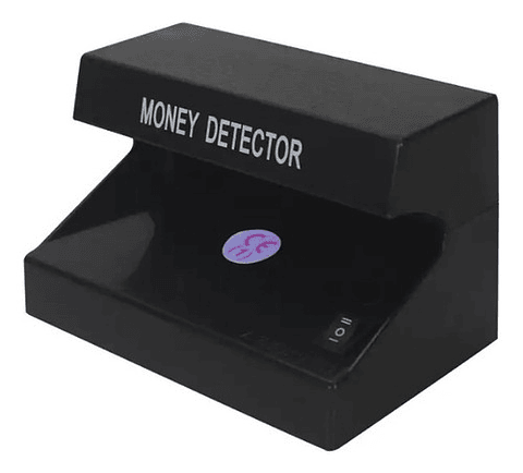 Maquina Detector De Billetes Falsos Luz Uv 220v Portátil Xl