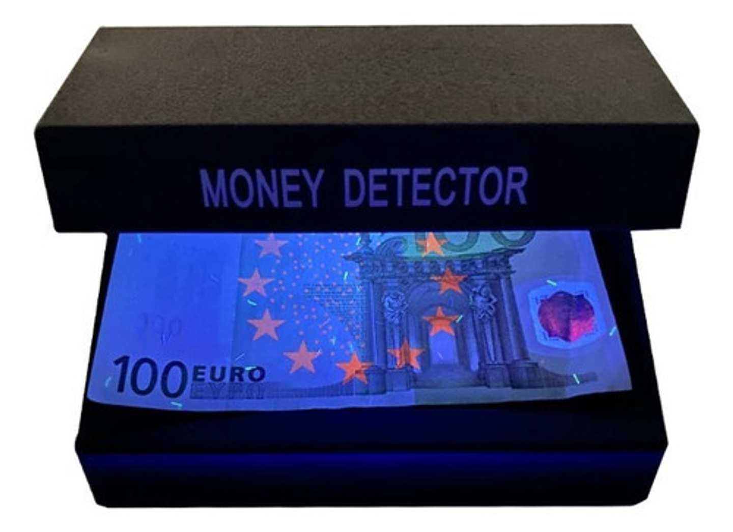 Maquina Detector De Billetes Falsos Luz Uv 220v Portátil Xl 2