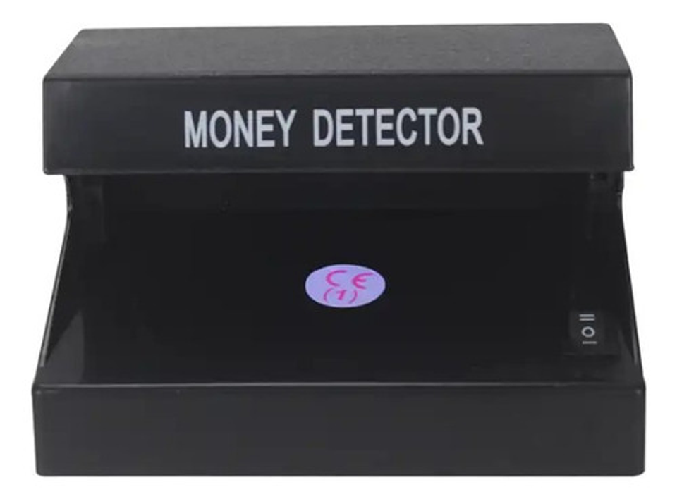 Maquina Detector De Billetes Falsos Luz Uv 220v Portátil Xl 3