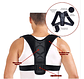 Corrector De Postura Espalda Ajustable Negro Talla Única Medulla - Miniatura 2