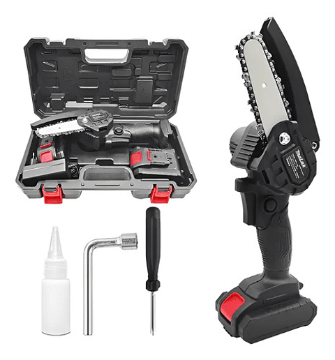 Mini Sierra Eléctrica 4  Portátil 21v Recargable M. Ls-004-2