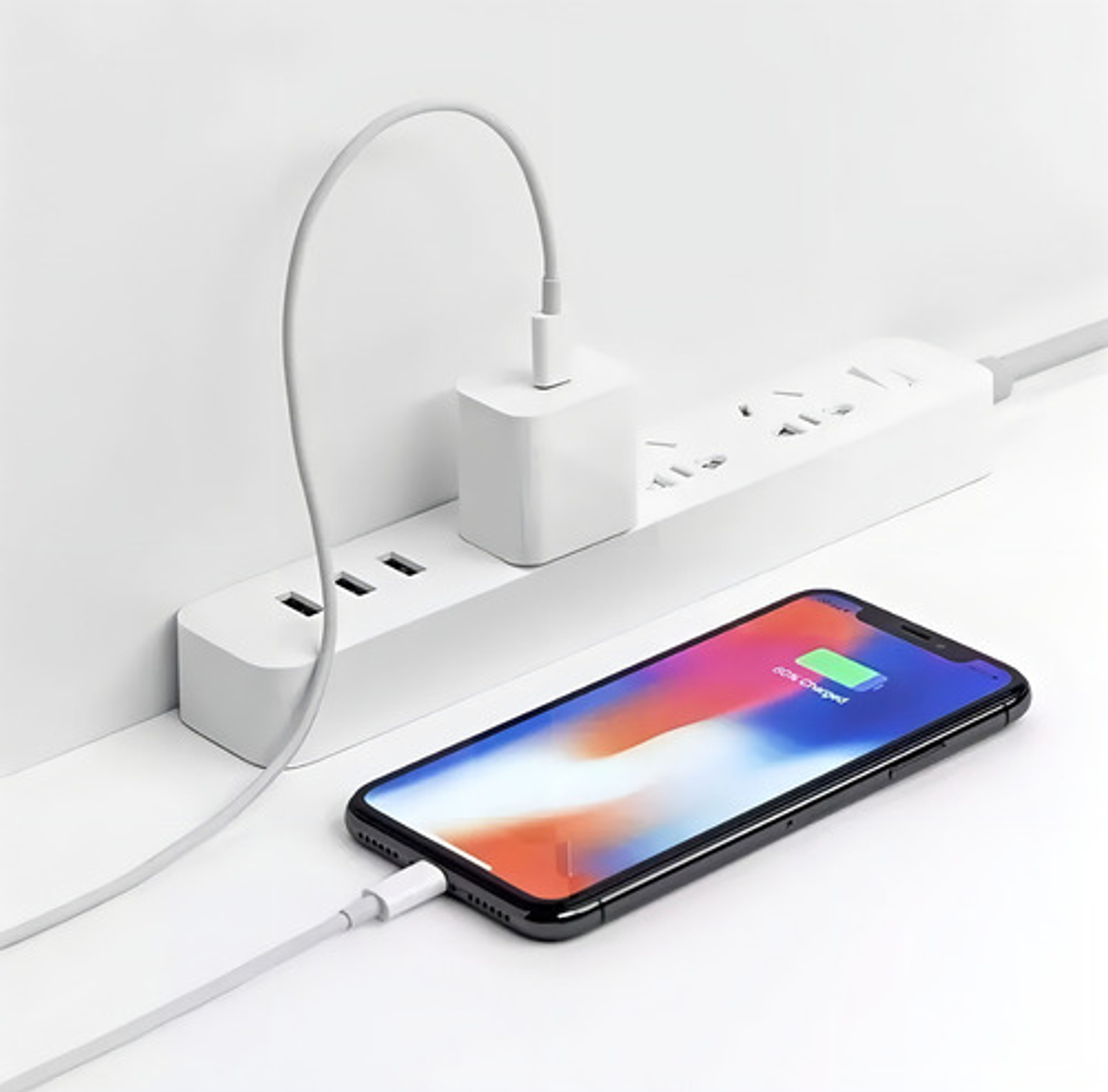 Cargador 20w Compatible Con iPhone Cable Usb-c A 4