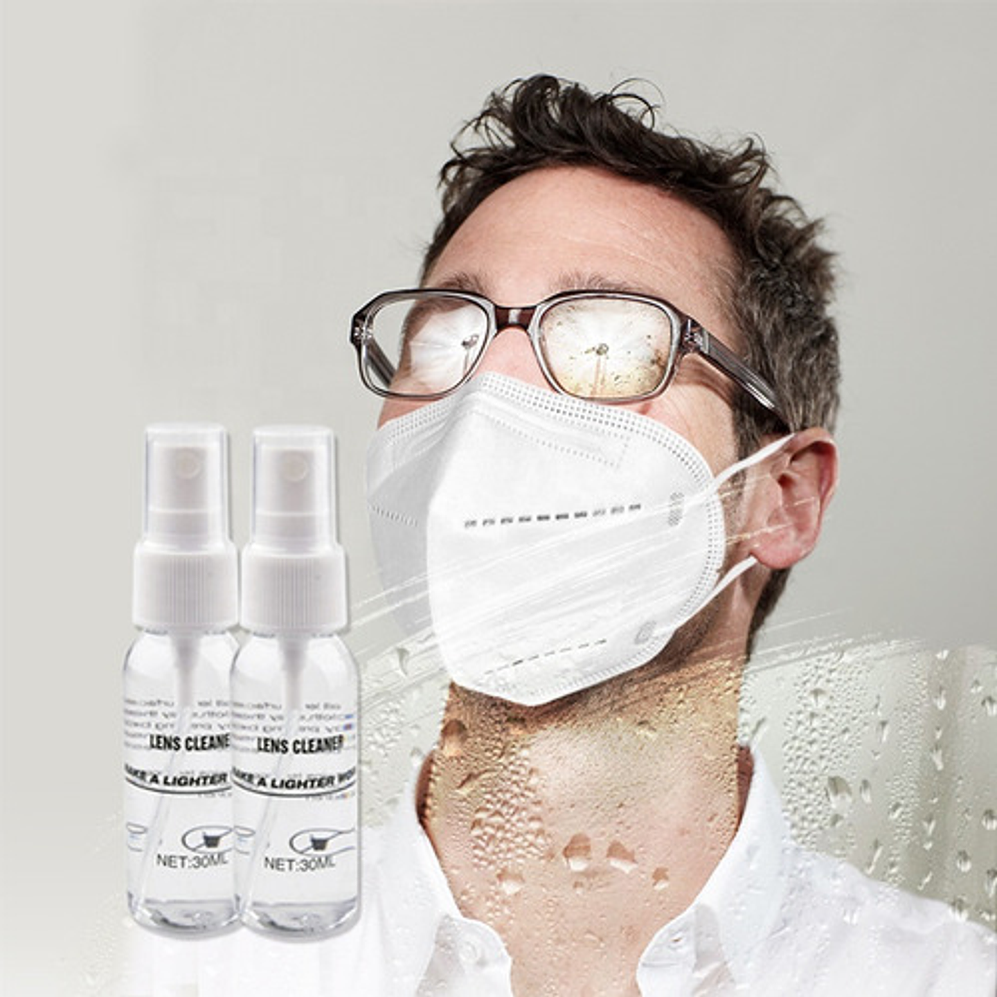 Limpia Cristales Antiempañante 60ml [solución Líquida Vhex 4