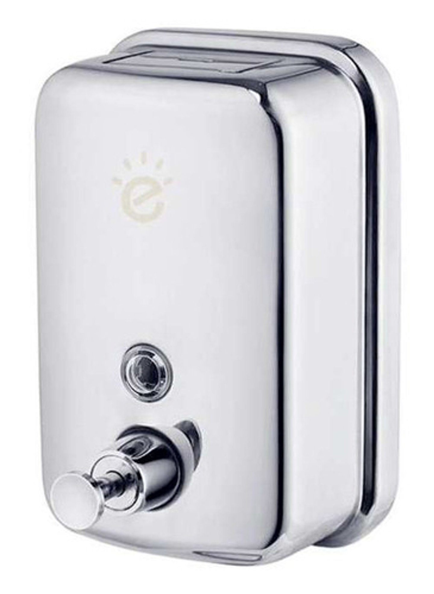 Dispensador De Jabón Líquido Y Detergente De Acero Inoxidable De 500 Ml Para Pared, Color Cromado 1