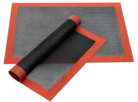 Pack 2 Lamina De Silicona Tapete Horno Microperforado Vhex