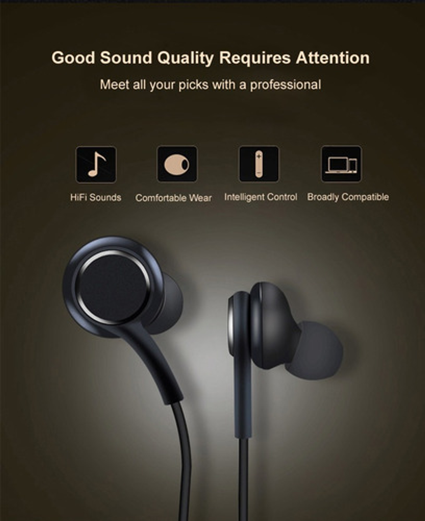 Audífono Universal Manos Libres Alta Calidad 5