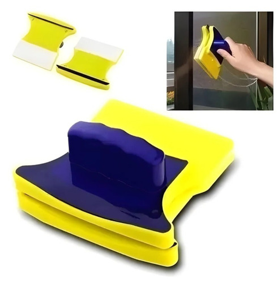 Limpia Vidrios Magnéticos Limpia Vidrios Limpiador Vidrio Vhex 4