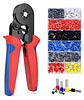 Set Alicate Crimpador + 1200 Terminales Alicates Crimpadora - Miniatura 1