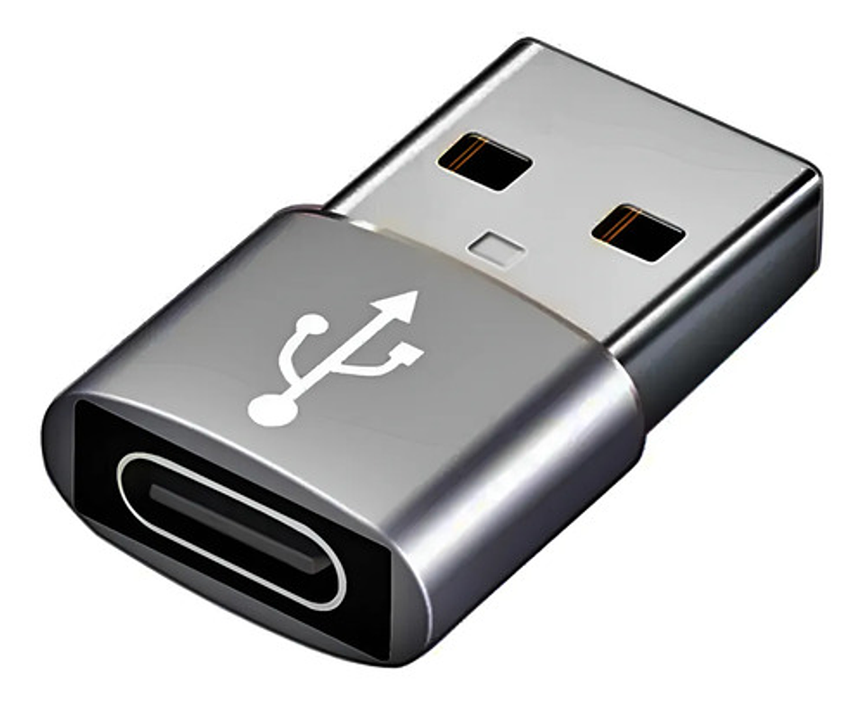 Adaptador Usb Tipo C Hembra A Usb Macho Carga Rapida Datos Otg 2