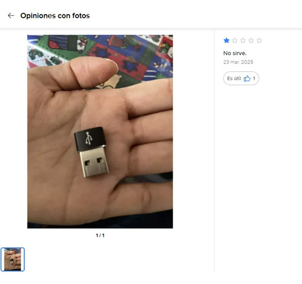 Adaptador Usb Tipo C Hembra A Usb Macho Carga Rapida Datos Otg 5