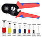 Set Alicate Crimpador + 1200 Terminales Alicates Crimpadora - Miniatura 3