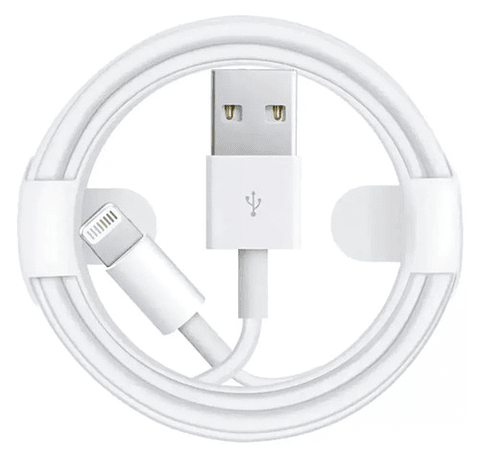 Cable De Carga Compatible Usb A Para iPhone 2 Metros Vhex Blanco