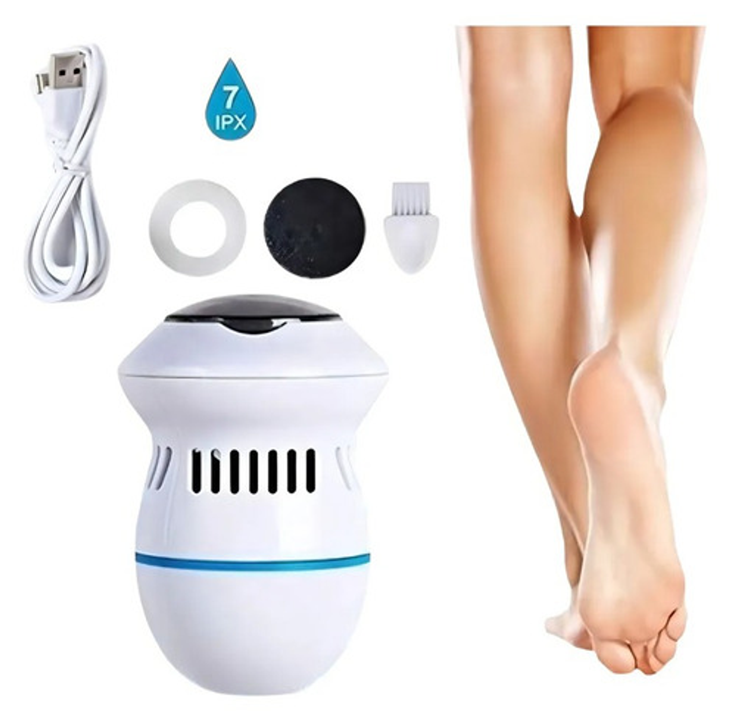 Pulidor De Pies Electrico Pulidor Saca Callos Quita Durezas 3