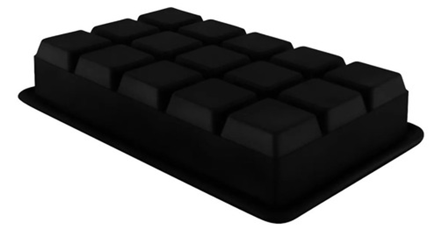Molde De Silicona Para 15 Cubos De Hielo 3.3 Cm Vhex 2