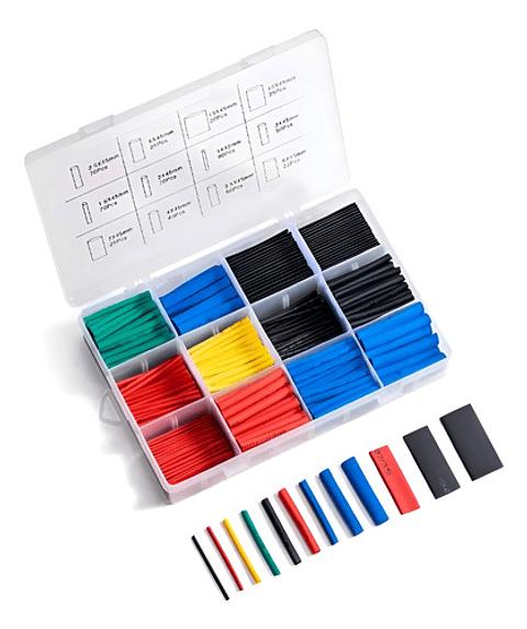 Vhex Tubos Termoretráctiles Multicolor 560 Unidades