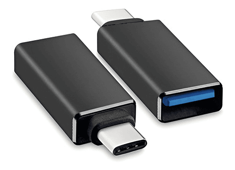 Adaptador Usb C A Usb 3.0 Brobotix Negro Para Macbooks Y Smartphones