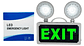 Letrero Led De Salida Emergencia Acrílico Y Batería Respaldo - Miniatura 2