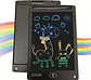 Tablero Mágico Tablero De Notas Lcd Dibujo Y Escritura Color Negro Vhex - Miniatura 2