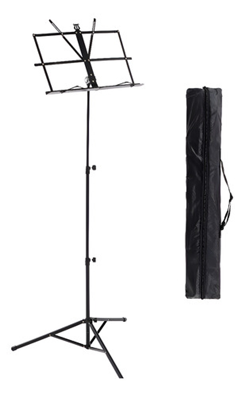 Atril Para Partitura Regulable Con Funda Para Transportar
