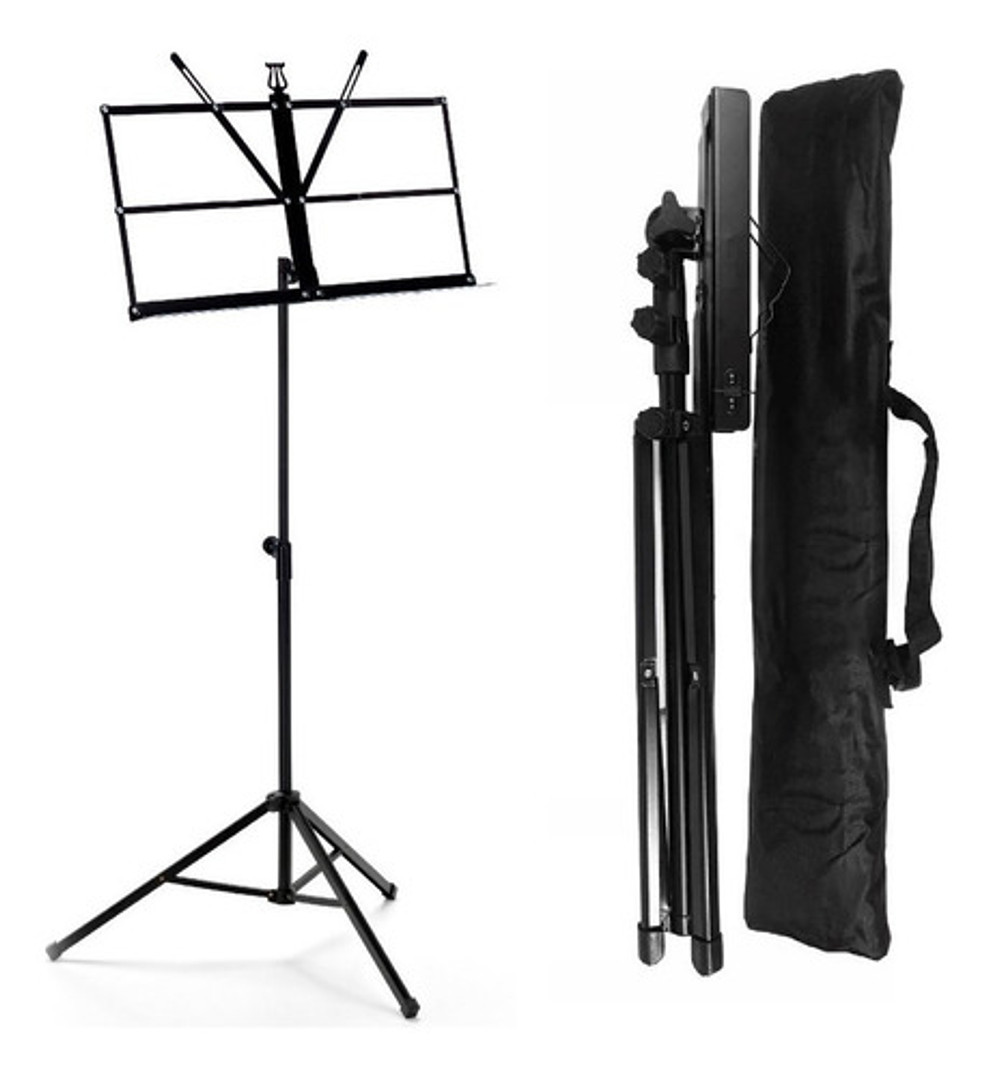 Atril Para Partitura Regulable Con Funda Para Transportar 4