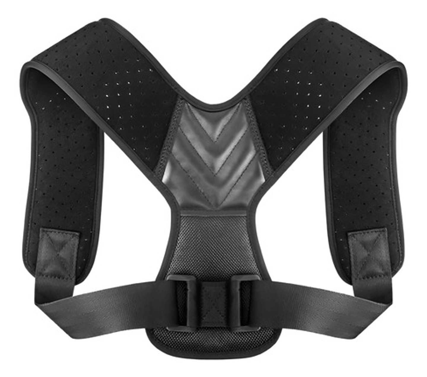 Corrector De Postura Espalda Mujer Hombre Ajustable Color Negro Talla Xl 1