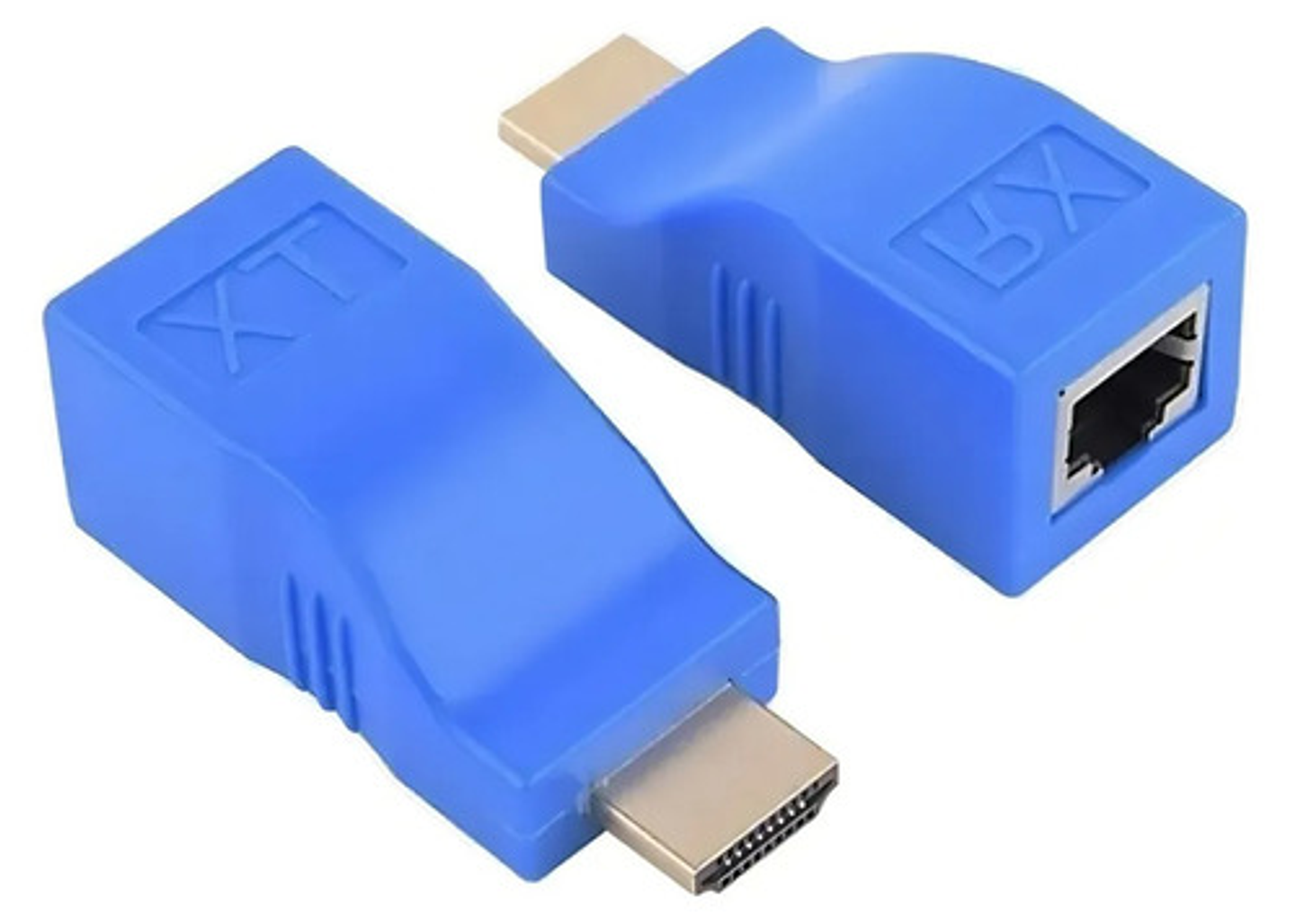 Extensor Hdmi 30 Mts Ethernet Cable Rj45 Cat 6 4k 2k Full Hd 1080p Por Utp Dvr Camaras Vhex 1