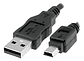 Cable Mini Usb 5 Pines V3 Carga Para Control Play Gps Camaras - Miniatura 1