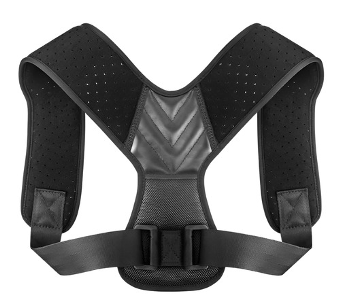 Corrector De Postura Espalda Mujer Hombre Ajustable Color Negro Talla L 1