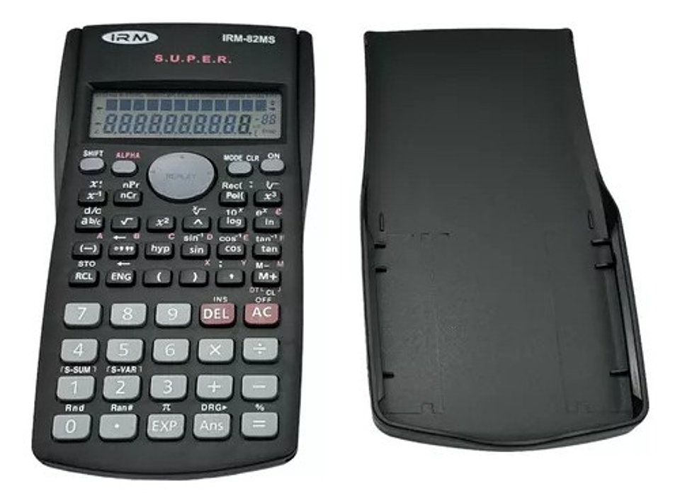 Calculadora Científica Matemática 240 Funciones Color Negro 3