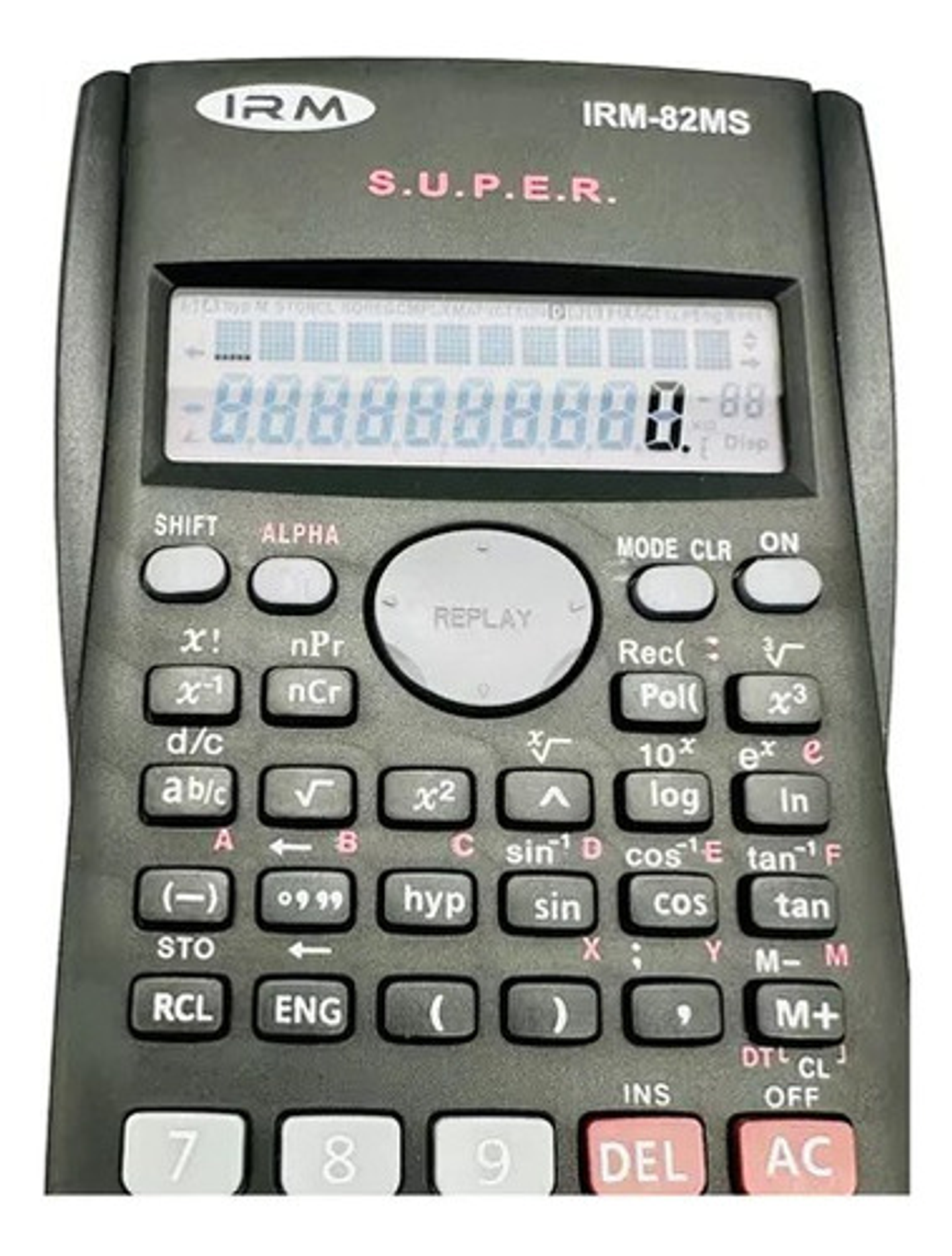 Calculadora Científica Matemática 240 Funciones Color Negro 4