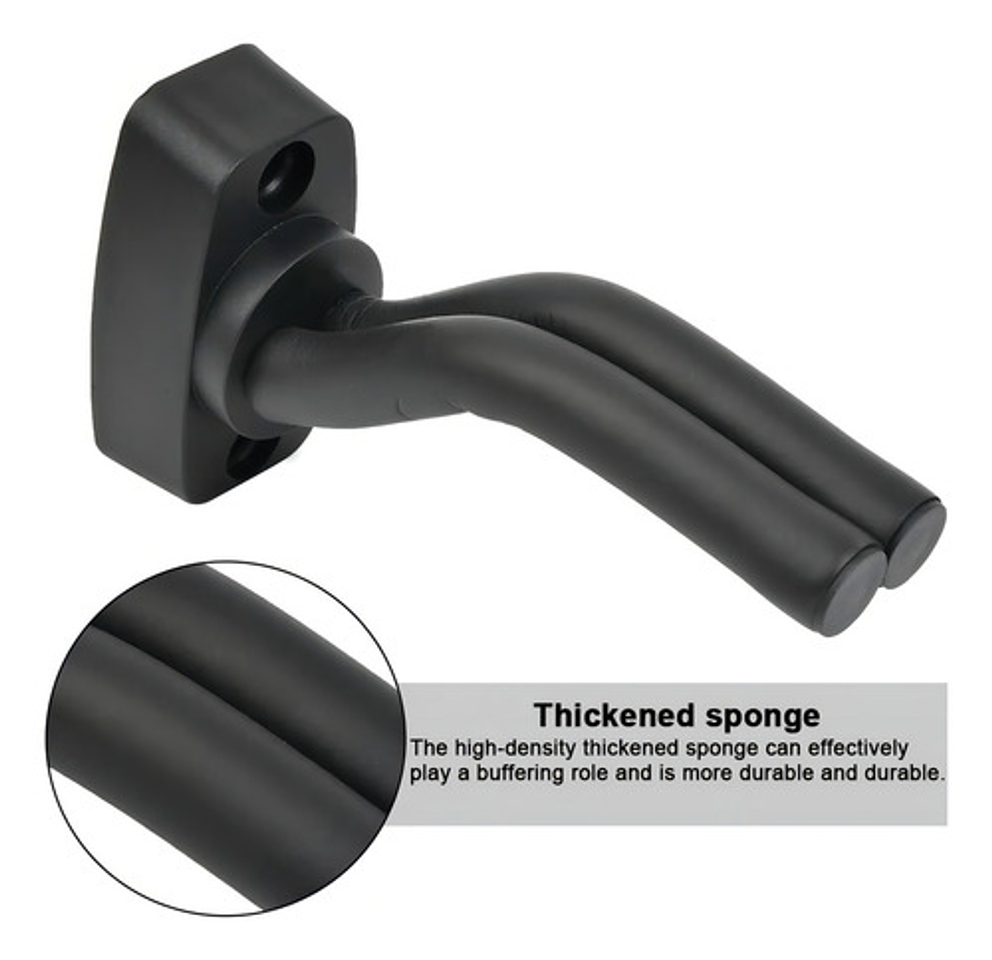 Pack 8 Soporte Colgador De Pared Para Guitarra Anticaída 4