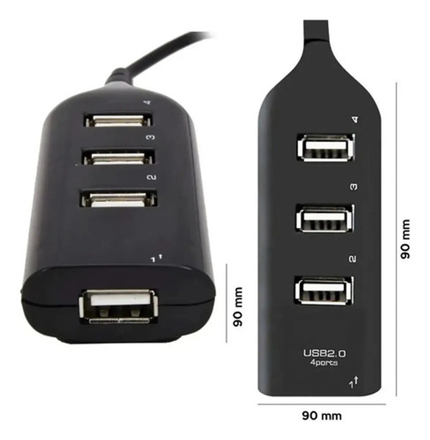 Hub 4 Puertos Usb 2.0 8