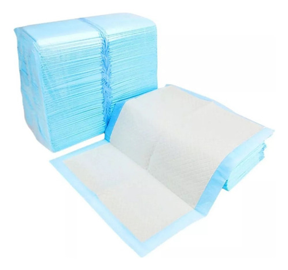 50 Pañales Tipo Sabanillas Mascotas Perros Gatos 60x45 Cms 2