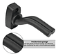 Pack 4 Soporte Colgador De Pared Para Guitarra Anticaída Color Negro - Miniatura 4