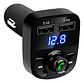 Adaptador Bluetooth Para Auto Reproductor Mp3 Transmisor Fm  - Miniatura 1
